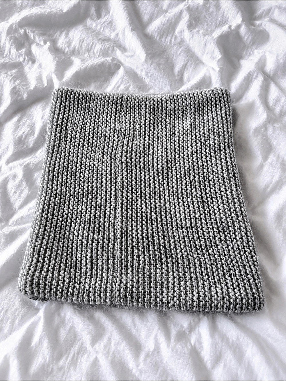 kate spade Knit Wrap Scarf in Gray